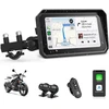 Jansite navigacija motociklams su 4K vaizdo registratoriumi, 6,25" ekranas, IP67, 64 GB, Bluetooth, Android Auto, CarPlay, MT52