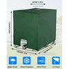 Jissta IBC talpos apsauginis uždangalas 210D Oxford, vandeniui atspari, UV apsauga, 116 x 100 x 120 cm, žalia