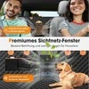 JOEJOY automobilių galinės sėdynės apsauga šunims su šoninėmis uždangomis, vandeniui atspari, juoda