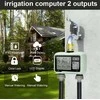 Johgee dviejų išėjimų automatinis skaitmeninis laistymo laikmatis su žalvario įvadu HCT-636
