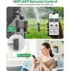 johgee išmanusis sodo laistymo valdiklis su Wi‑Fi, 2 išėjimai, RF 300 m, suderinamas su Alexa ir Smart Life, HCT-636G