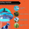 Joiedomi pripučiama Helovino sodo dekoracija NSO su LED apšvietimu 30169