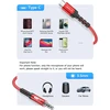 JSAUX 1 m USB-C–3,5 mm garso kabelis, CM0012