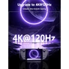 JSAUX 6 jungčių dokavimo stotelė su 100 W įkrovikliu, HDMI 2.1, 4K 120 Hz, HB0603