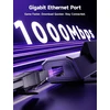 JSAUX 6 jungčių dokavimo stotelė su 100 W įkrovikliu, HDMI 2.1, 4K 120 Hz, HB0603