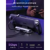 JSAUX 6 jungčių dokavimo stotelė su 100 W įkrovikliu, HDMI 2.1, 4K 120 Hz, HB0603