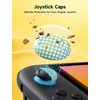 JSAUX analoginių valdymo svirtelių antgaliai Nintendo Switch 2 konsolei, neslystantys, GP0404