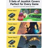 JSAUX analoginių valdymo svirtelių antgalių rinkinys Nintendo Switch 2 valdikliui, 3 dydžių, GP0404