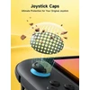 JSAUX analoginių valdymo svirtelių antgalių rinkinys Nintendo Switch 2 valdikliui, 3 dydžių, GP0404