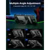 JSAUX apsauginis TPU dėklas su reguliuojamu stovu Steam Deck JSDEPC0105BKNEW