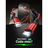 JSAUX USB-A–USB-C įkrovimo laidų rinkinys, 1 m ir 2 m, 25 W, 2 vnt., CC0011