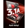 JSAUX USB-A–USB-C įkrovimo laidų rinkinys, 1 m ir 2 m, 25 W, 2 vnt., CC0011