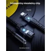 JSAUX USB-C garso ir įkrovimo adapteris su 3,5 mm lizdu, PD 60 W, JSDENZCM0029BL