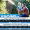 Jsdoin elastingas sodo laistymo vandens žarna, 30 m, su 10 purkštuko funkcijų, adapteriais ir sieniniu laikikliu