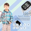 JUBUNRER vaikų išmanusis laikrodis be SIM kortelės, spalvotas 1,37 colio lietimui jautrus ekranas, Bluetooth skambučių funkcija, IP68 atsparumas vandeniui, kidfit-argent