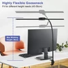 KableRika LED stalinė lempa su dviguba galvute, 24 W, 80 cm, juoda, 24W-BK-KB