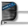 KADAX sniego kastuvas su ergonomine aliuminine rankena 132 cm, juodas K449