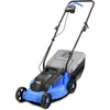 Kanwod elektrinė vejapjovė 1200 W, 34 cm pjovimo plotis, 30 l surinkimo krepšys, reguliuojamas aukštis, KGALM-1232