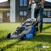 Kanwod elektrinė vejapjovė 1600 W, 38 cm pjovimo plotis, 5 aukščio lygiai, KGALM-1638