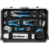 Karcher įrankių rinkinys 114 dalių, plieno, su dėže, plaktuku ir atsuktuvais