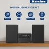 Muzikinis centras Karcher kompaktinė stereo sistema su CD grotuvu, DAB+/FM, Bluetooth 5.4, 20 W MC 6475D