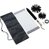 KATSU Tools kamino valymo šepetėlių rinkinys su lanksčiais strypais, 10 ir 15 cm, 312309