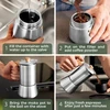 Kavos aparatas WALDWERK espresso kavinukas 300 ml indukcinei, dujinei ir elektrinei viryklei, nerūdijantis plienas, ąžuolo rankena