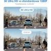 KAWA priekinė automobilinė vaizdo kamera 3K 1620P su Wi-Fi ir valdymu balsu KAWA 3K