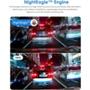 KAWA priekinė automobilinė vaizdo kamera 3K 1620P su Wi-Fi ir valdymu balsu KAWA 3K