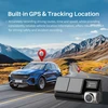 KAWA priekinis ir galinis automobilinis vaizdo registratorius 4K/1080p su GPS ir 64 GB D11-NL