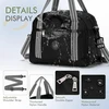 Kelioninis BAGZY rankinio bagažo kelioninė kuprinė 25 l 40 × 30 × 20 cm juoda B742