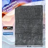 Kemes mikropluošto šluostė automobiliui, XXL, 1400 g/m², 40x60 cm, labai sugerianti, pilka