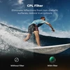K&F CONCEPT 6 filtrų rinkinys DJI Osmo Action 6 kamerai su CPL, ND8–ND64 ir Juodas-Mist 1/4