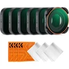 K&F CONCEPT 6 filtrų rinkinys GoPro Hero 9–13 kameroms su CPL ir ND8–ND1000 filtrais SKU.2012V1