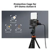 K&F CONCEPT aliumininis kameros narvelis DJI Osmo Action 6 su karštosios jungties laikikliu KF12.0026
