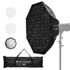 K&F CONCEPT aštuonkampė fotografavimo šviesdėžė 90 cm su Bowens tvirtinimu LK06