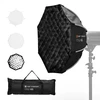 K&F CONCEPT aštuonkampė šviesdėžė 65 cm su Bowens tvirtinimu, difuzoriumi ir korių tinkleliu LK05