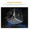 K&F Concept COB fotografavimo šviestuvas 60 W, 2700–6500 K, PL-60B su akumuliatoriumi