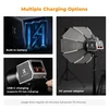 K&F Concept COB fotografavimo šviestuvas 60 W, 2700–6500 K, PL-60B su akumuliatoriumi
