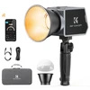 K&F Concept COB fotografavimo šviestuvas 60 W, 2700–6500 K, PL-60B su akumuliatoriumi