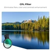 K&F Concept CPL poliarizacinis filtras telefonui su 67 mm spaustuku P15-KF01.2902V2