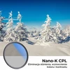 K&F CONCEPT CPL poliarizacinis objektyvo filtras 55 mm su 18 sluoksnių nanodanga KF01.1312V4