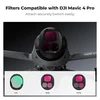 K&F Concept drono filtrų rinkinys DJI Mavic 4 Pro CPL, ND8 ir ND16, SKU.1642V1