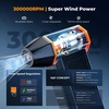 K&F Concept elektrinis 2 viename magnetinis dulkių pūstuvas ir siurblys, 300 000 aps./min., 6000 mAh, BS500M