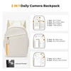 K&F CONCEPT fotoaparato kuprinė 5 l, 29 × 13,5 × 29 cm, smėlio spalvos KF13.301V2