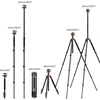 K&F CONCEPT fotoaparato trikojis 200 cm su 360° rutuline galvute K234A7+BH-28L