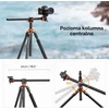 K&F Concept fotoaparato trikojis 238 cm su 90° centrine kolona T254A8