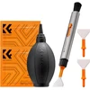 K&F CONCEPT fotoaparato valymo rinkinys su pūstuvu, šluostėmis ir 24 mm lazdelėmis KF330