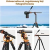 K&F CONCEPT fotoaparatų ir vaizdo kamerų trikojis su hidrauline galvute, 230 cm, KF09.137
