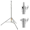 K&F Concept fotografavimo apšvietimo stovas iš nerūdijančiojo plieno 2,8 m JPKF34.044